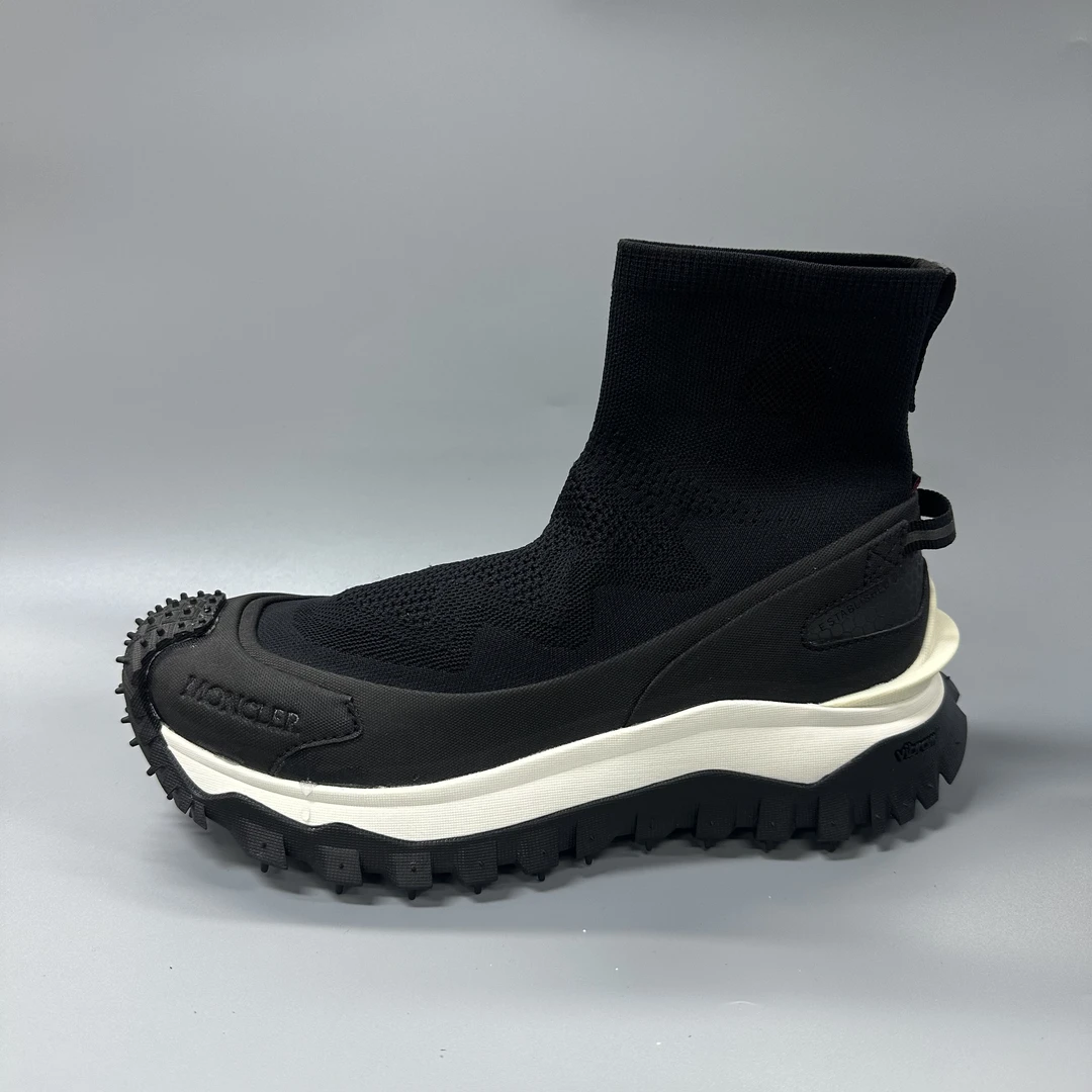 MONCLER/蒙口 mo016 黑色透气休闲靴 潮流百搭