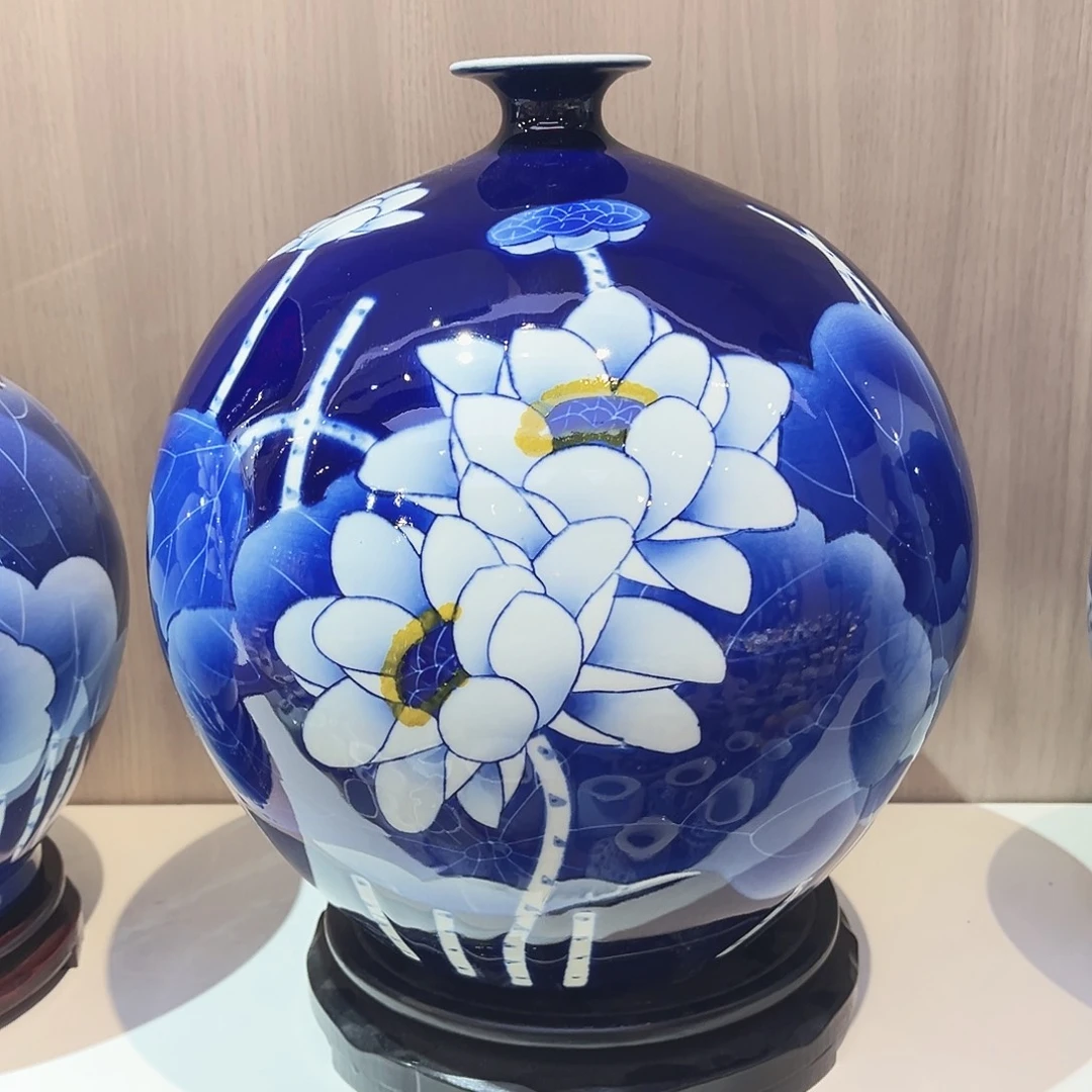 景德镇陶瓷花瓶32公分