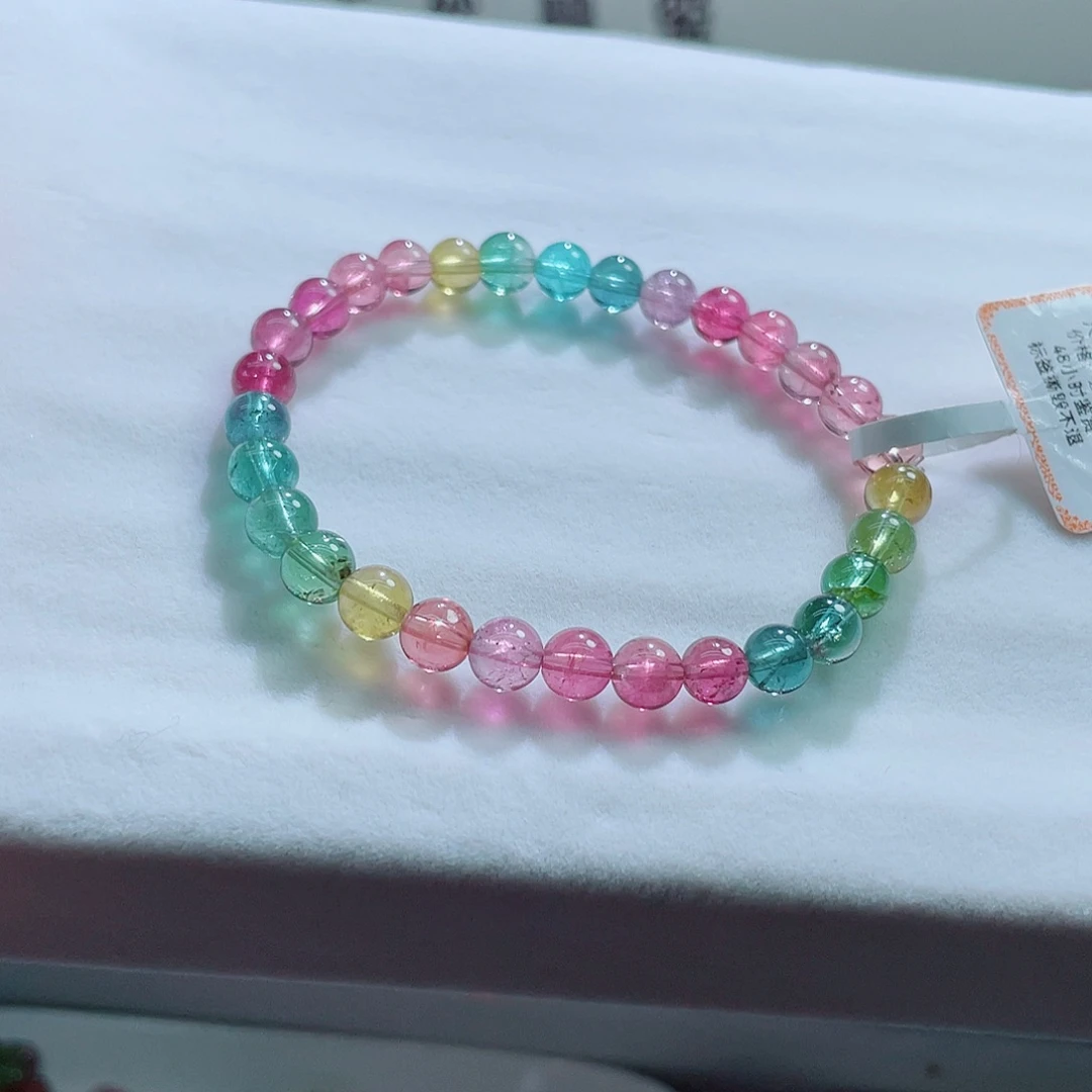 手链未镶嵌碧玺6.2mm左右