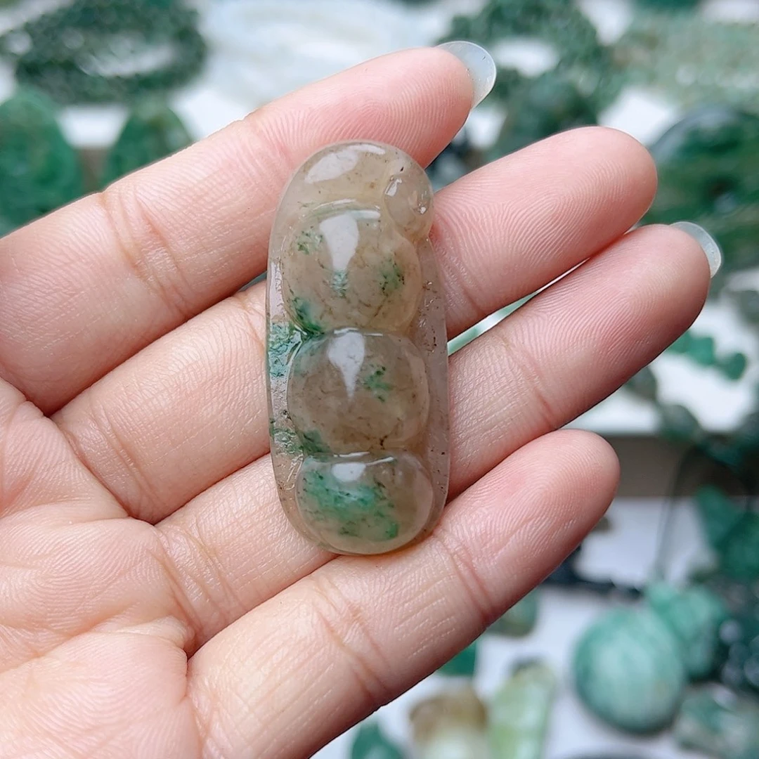 独山玉挂件未镶嵌小*