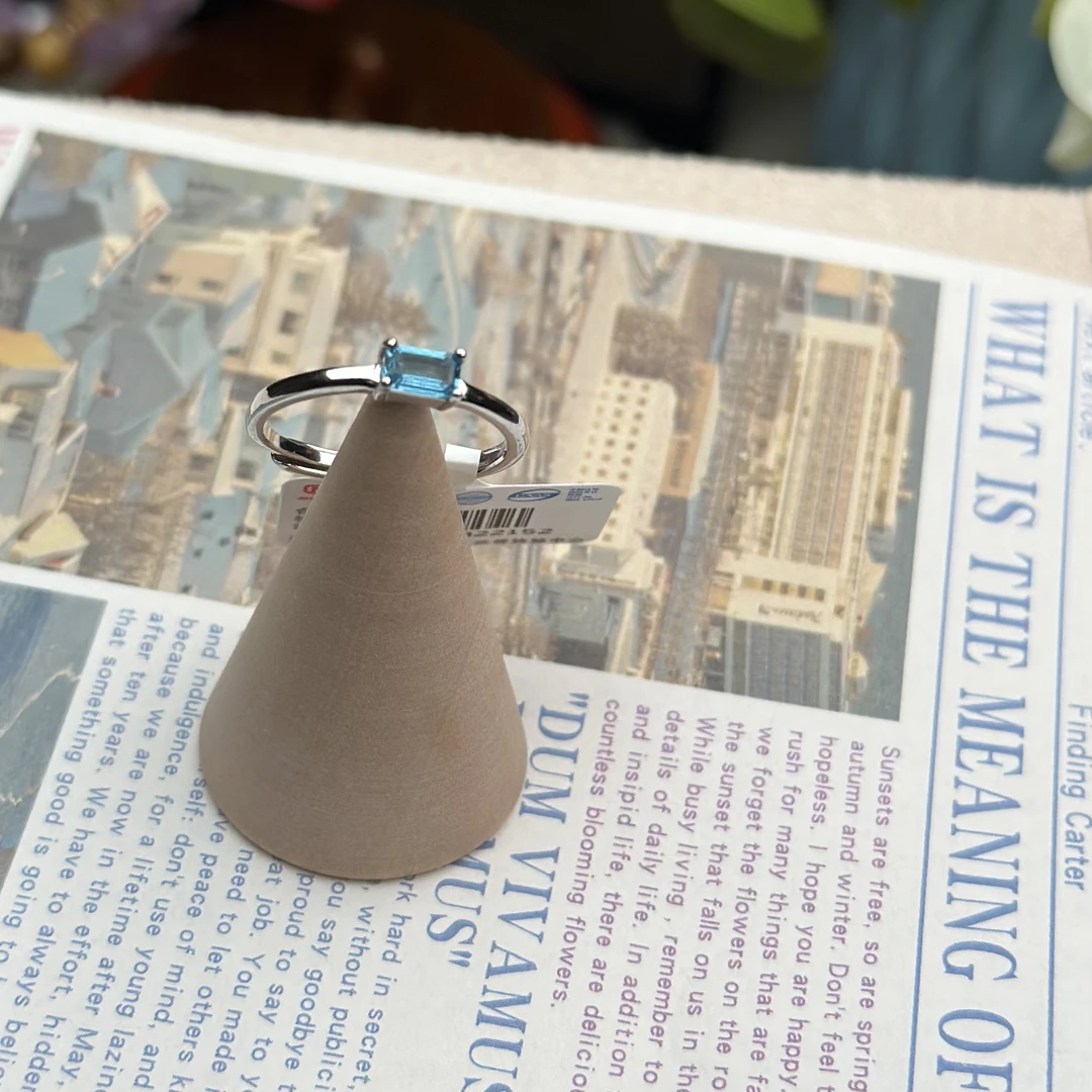 【382】天然托帕石戒指