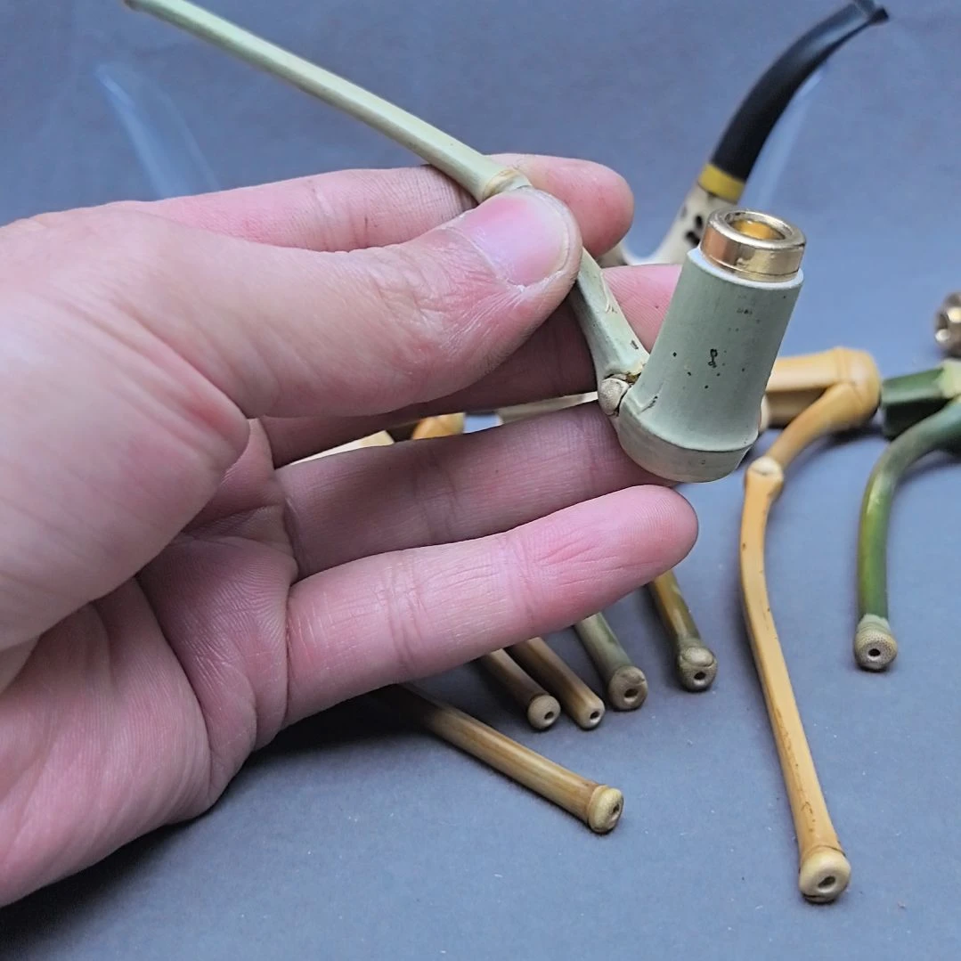 自***渡小竹子烟斗，粗中细带过滤