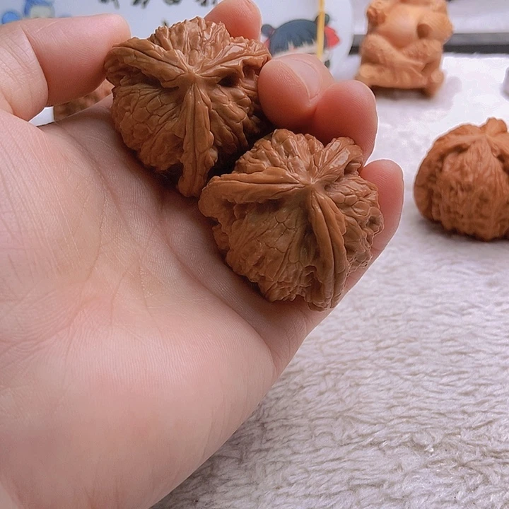 吊坠文玩核桃老*奉三棱