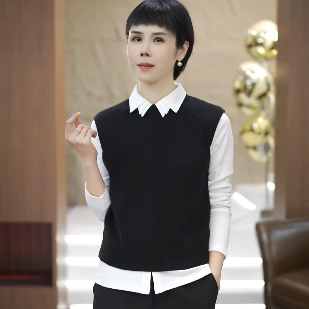 【渲渲推荐】QQ-3101冬季休闲百搭羊毛马甲