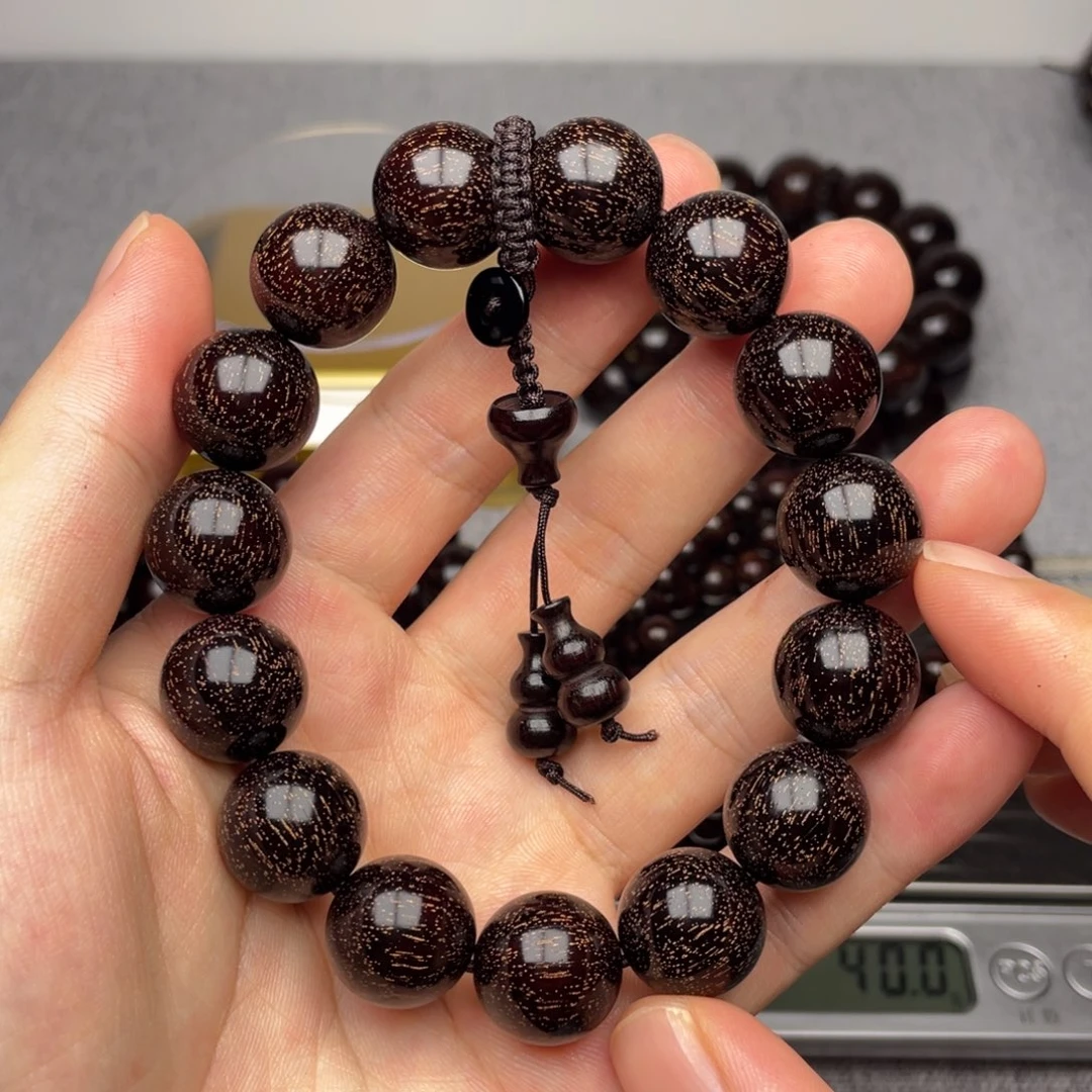 檀香紫檀（小叶紫檀）小*哥1.5 超爆满金星