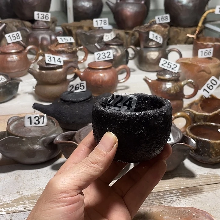 纯手工柴烧茶具精品