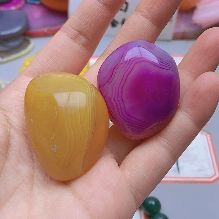 【闪购商品】玛瑙/玉髓珠宝半成品未镶嵌荷**意