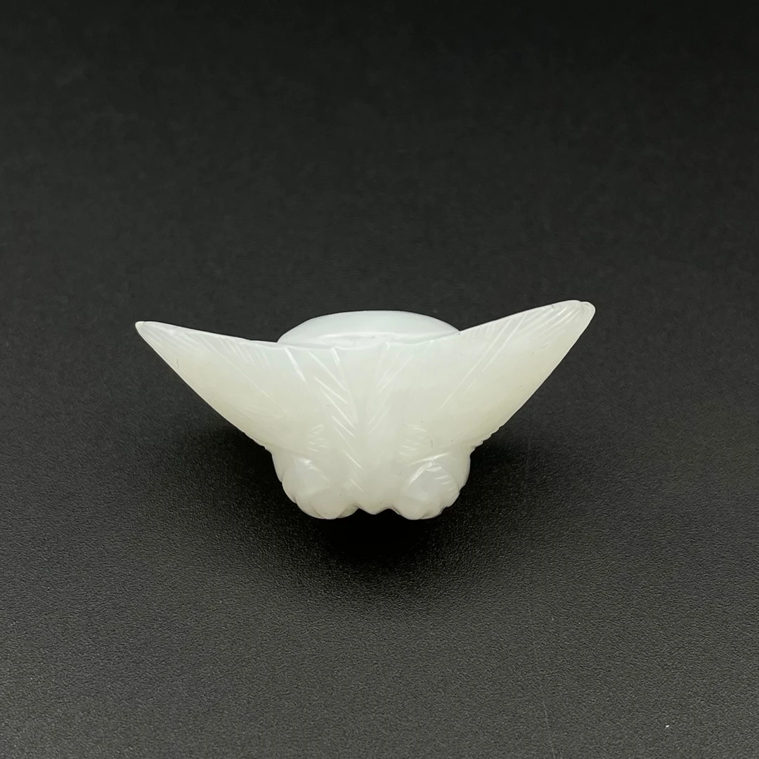 LOT.30和田蝉型元宝雕件/589580