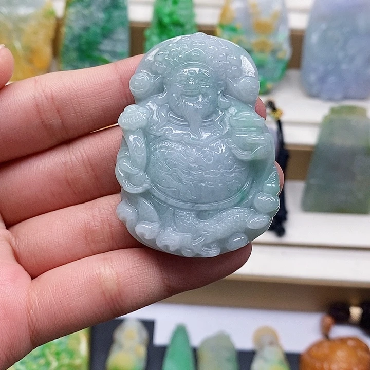 颈饰未镶嵌翡翠翡翠A货