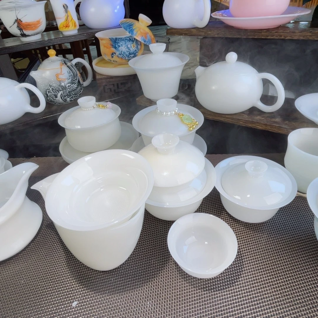 海***东120ml100ml盖碗150ml公道8杯茶漏网2个同款盖子