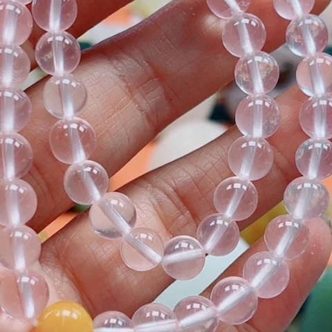 水晶手链未镶嵌多样性发货一件