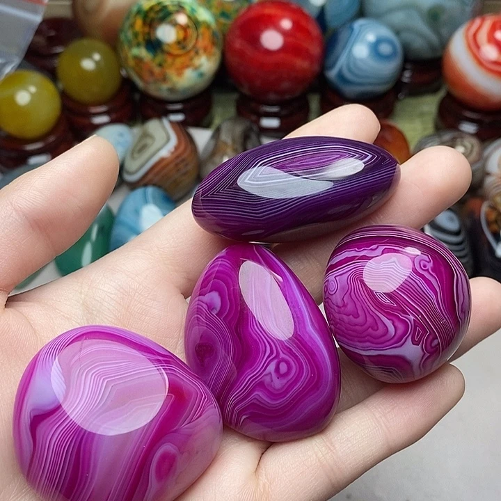 玛瑙/玉髓未镶嵌吊坠(不含链)