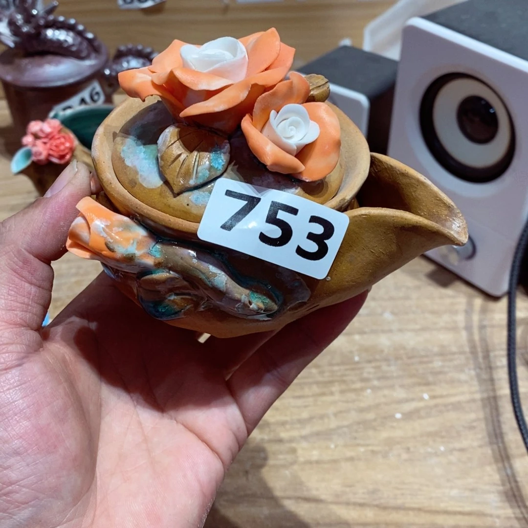 柴烧茶具陶瓷杯子