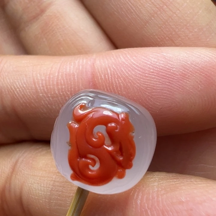 南红玛瑙未镶嵌珠子