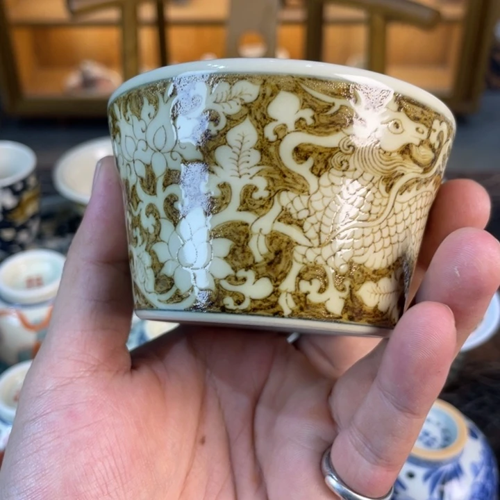 摆件陶景德镇陶瓷老陶