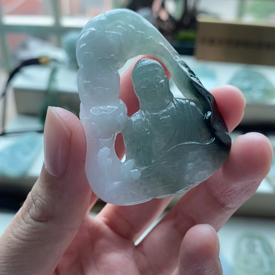 【闪购商品】颈饰未镶嵌翡翠天然缅甸A货翡翠