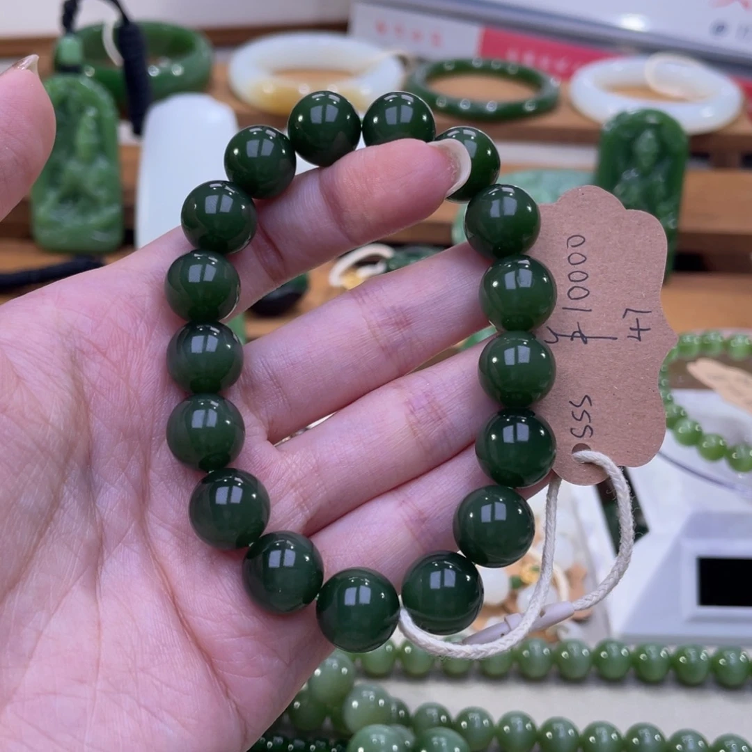 未镶嵌手串和田玉