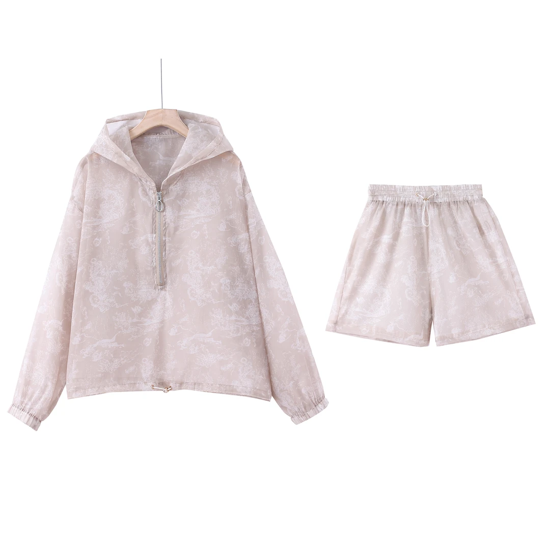 春夏新款时尚个性女款套装2890