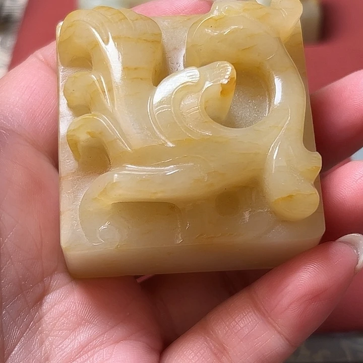意***蝉和田玉（糖玉）未镶嵌车挂
