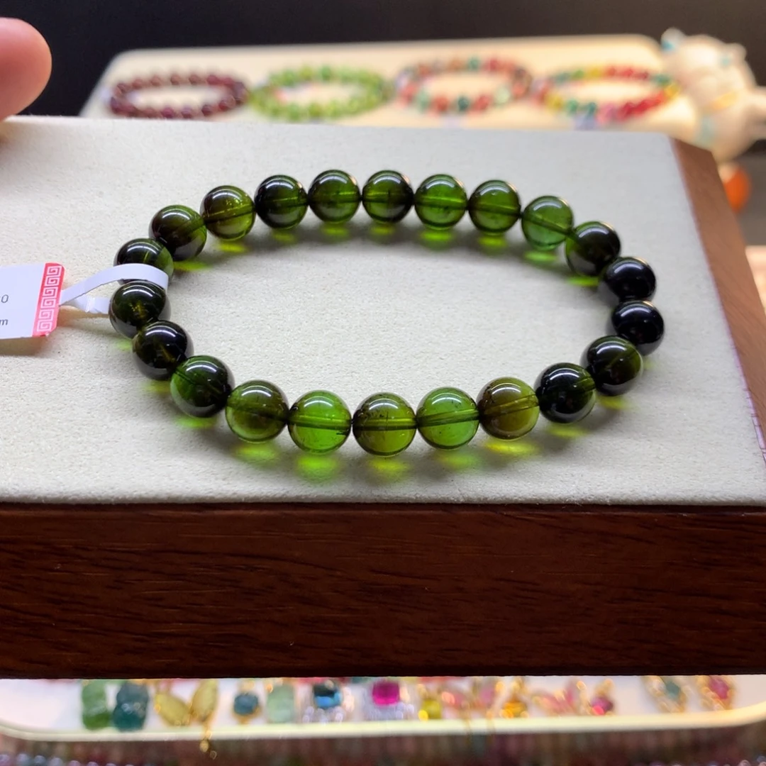 手串未镶嵌碧玺绿碧玺手链