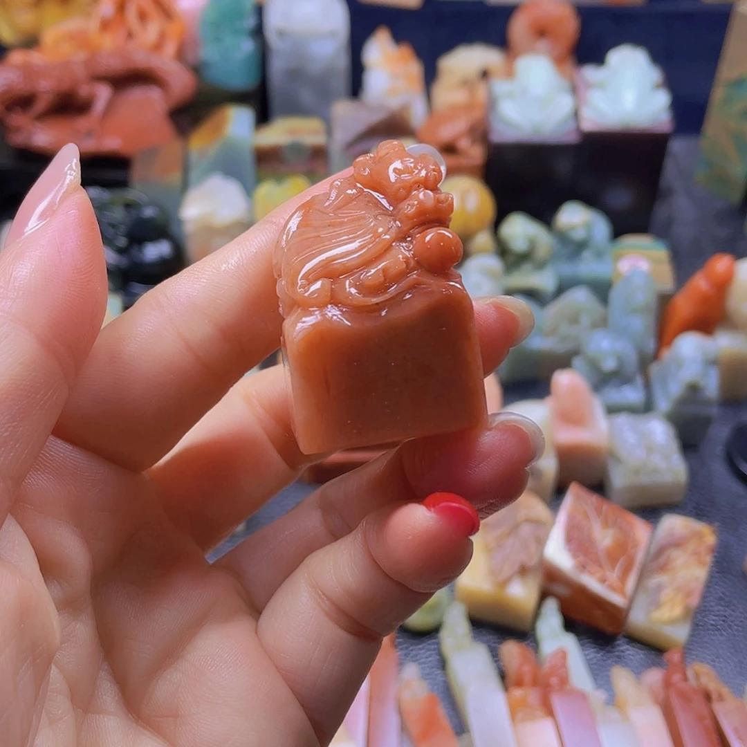 昌化石印石老挝冻