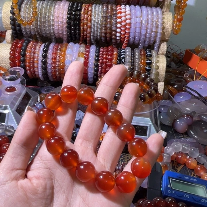 玛瑙/玉髓未镶嵌手链