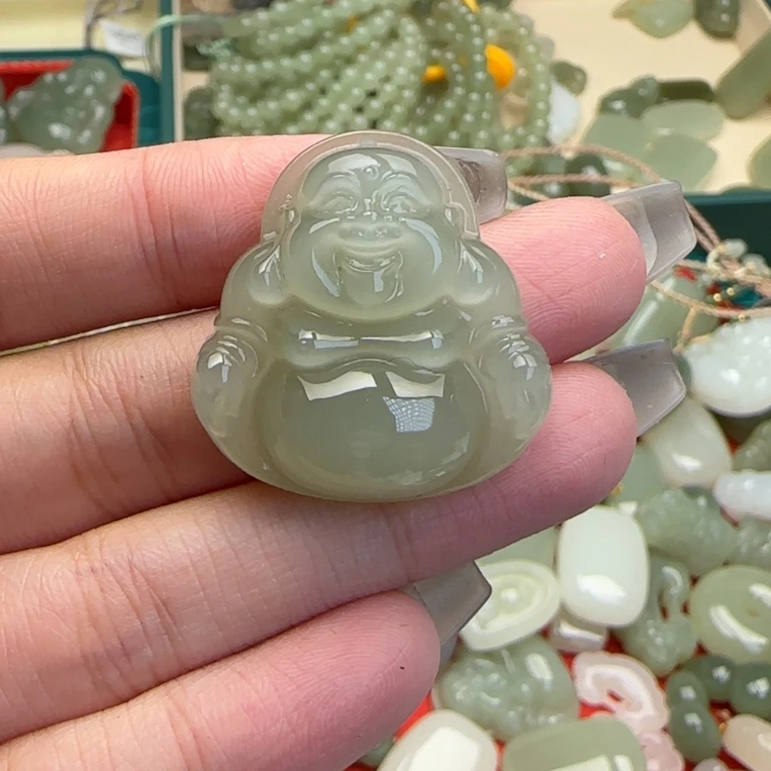 和田玉颈饰未镶嵌桑*