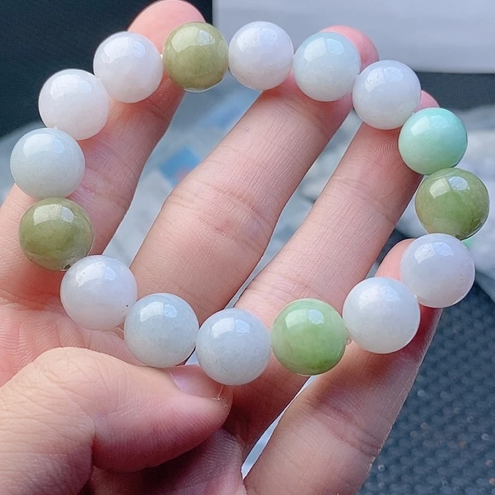 定制翡翠未镶嵌天然缅甸A翡翠，拍一发一