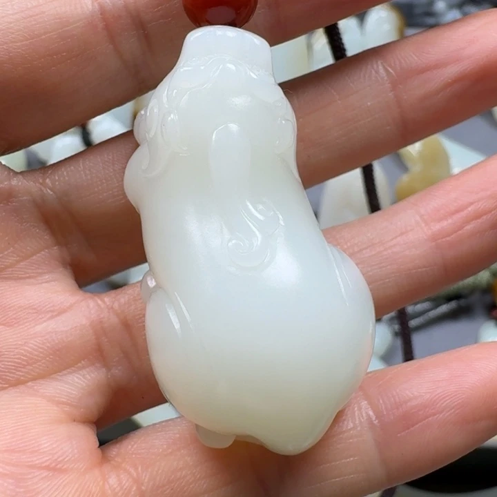 和田玉颈饰未镶嵌未***～