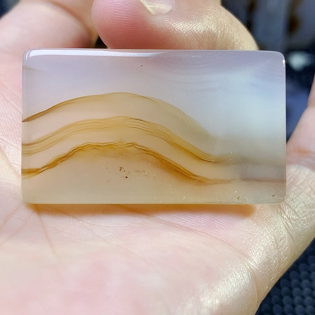 未镶嵌玛瑙/玉髓珠宝半成品