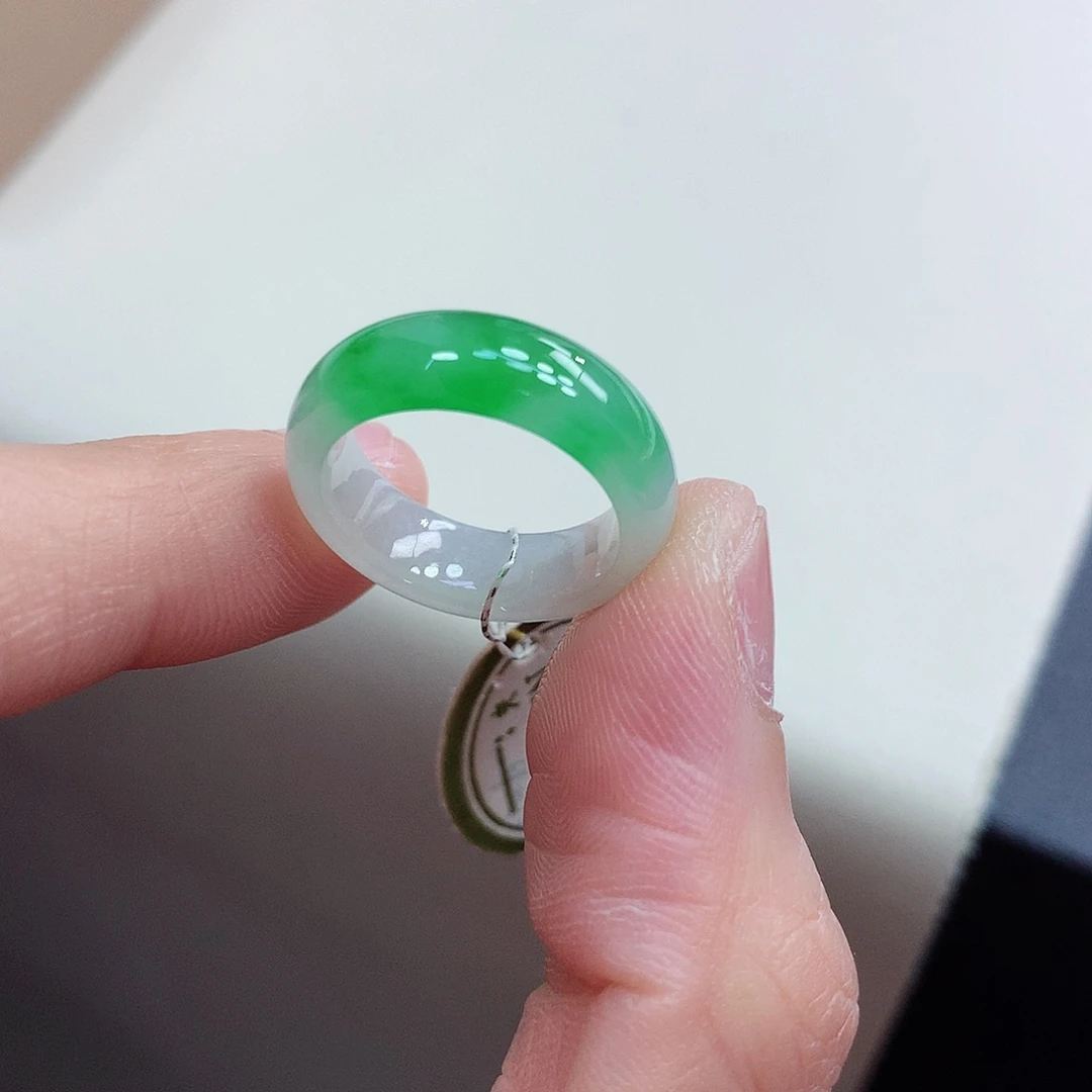 未镶嵌戒指翡翠9号