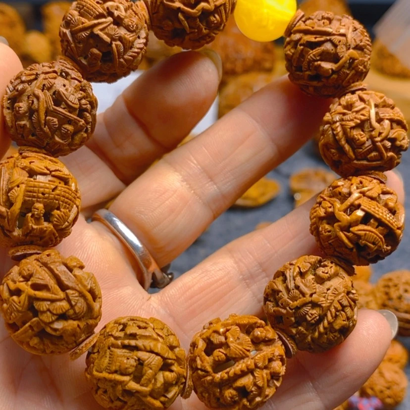 【闪购商品】手串/手链核桃靠****己桃核雕刻