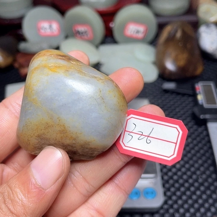 未镶嵌和田玉挂件朝**月326