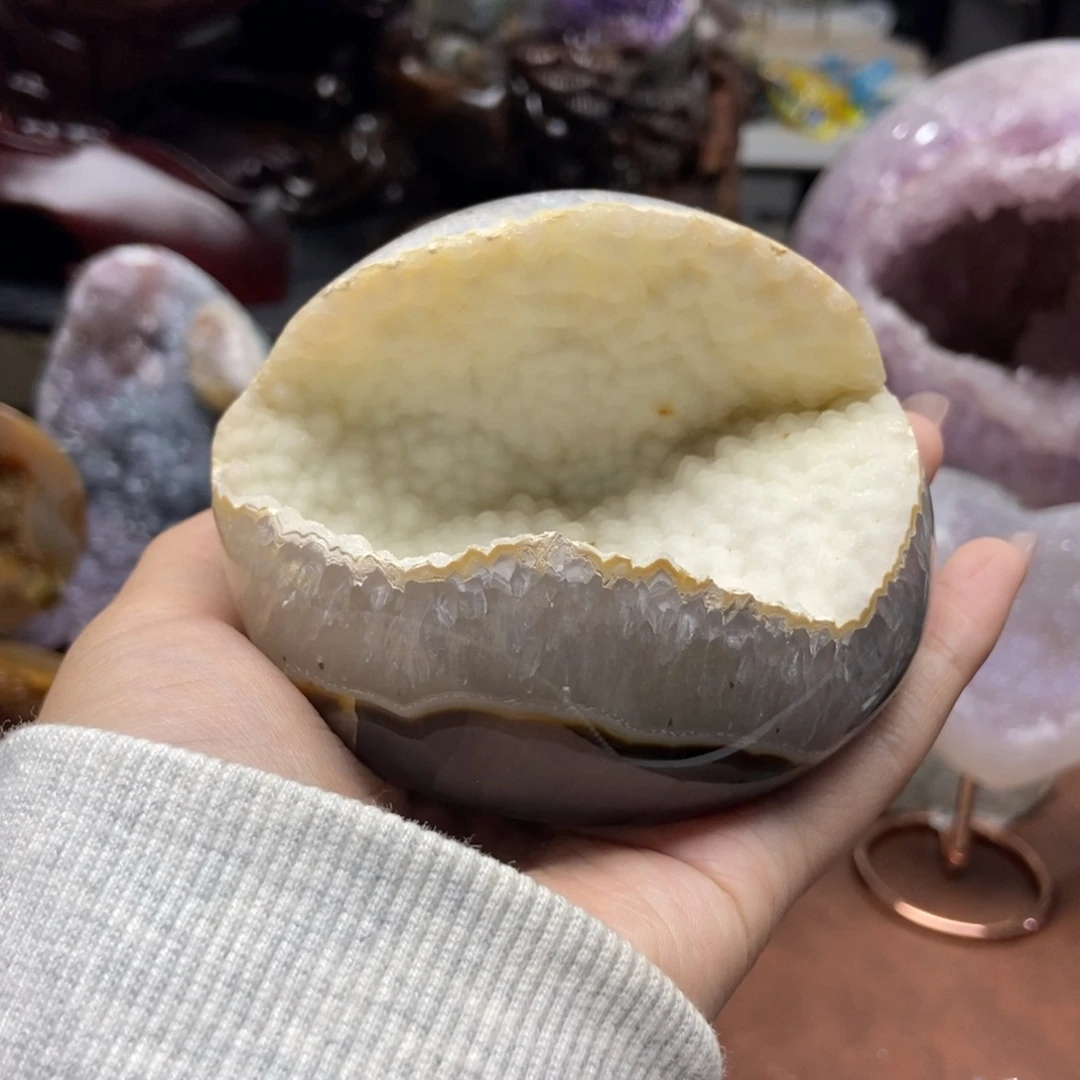 紫晶未镶嵌摆件水晶