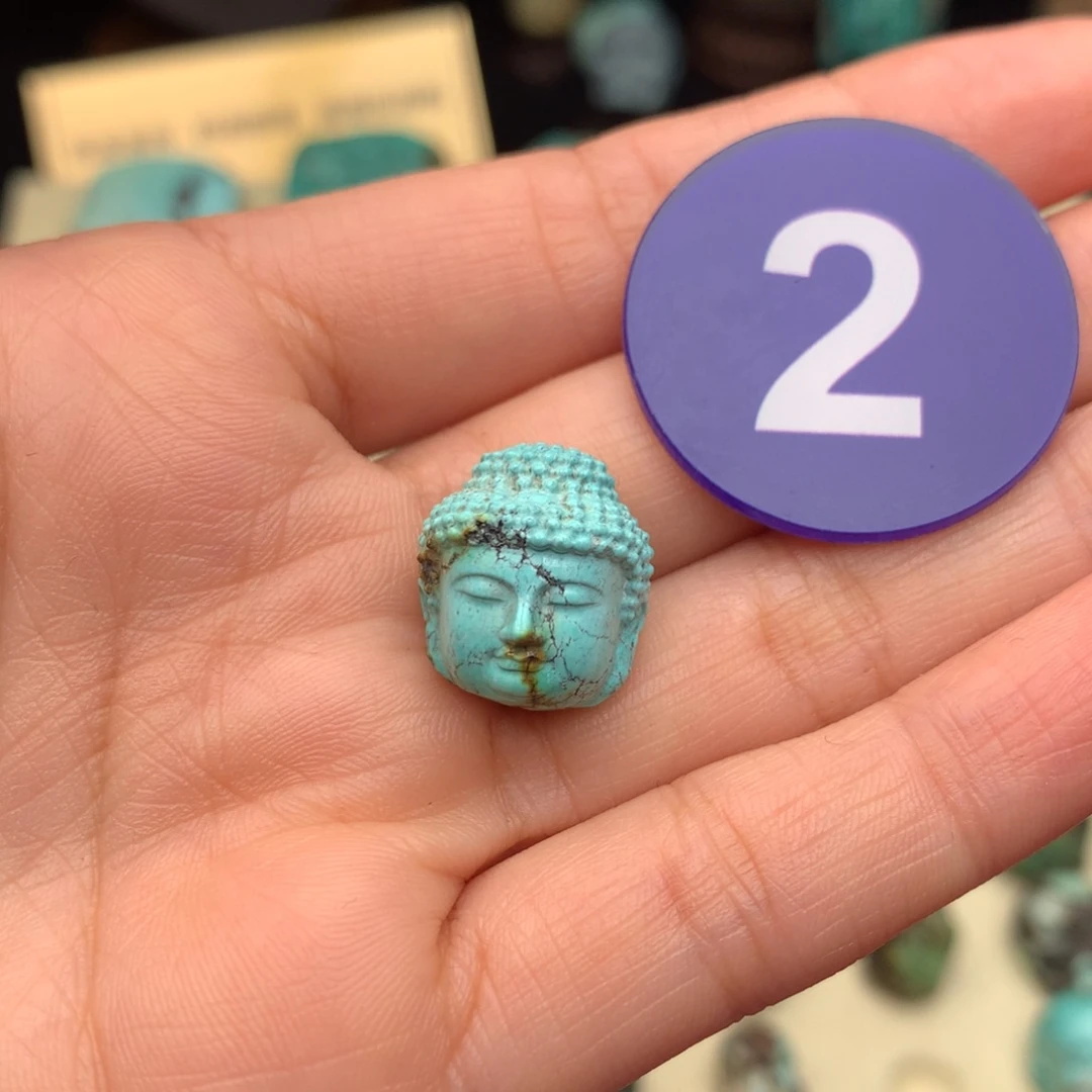 绿松石未镶嵌配饰