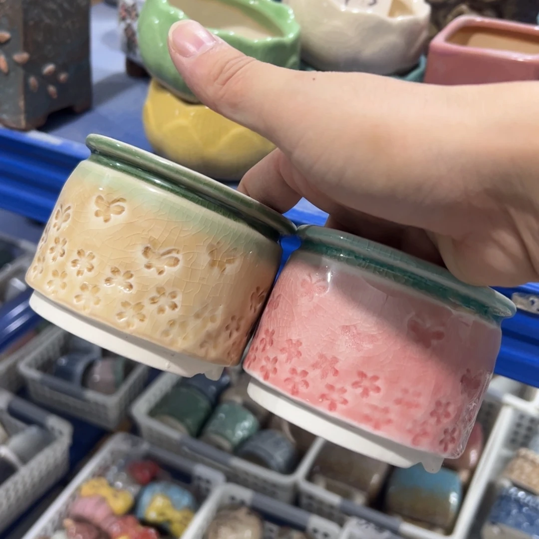 陶瓷多肉小花盆@@