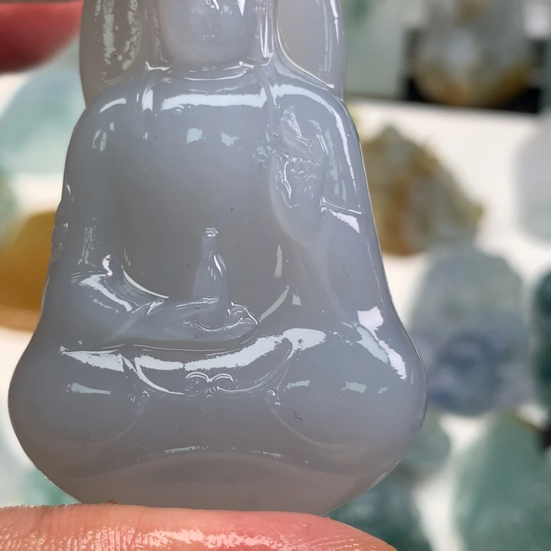 ****乐定制翡翠未镶嵌素衣