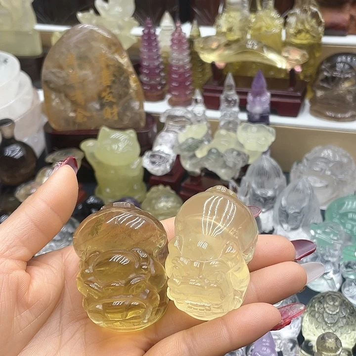 水晶摆件未镶嵌南****4摆件