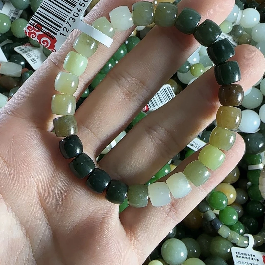 和田玉手链未镶嵌275