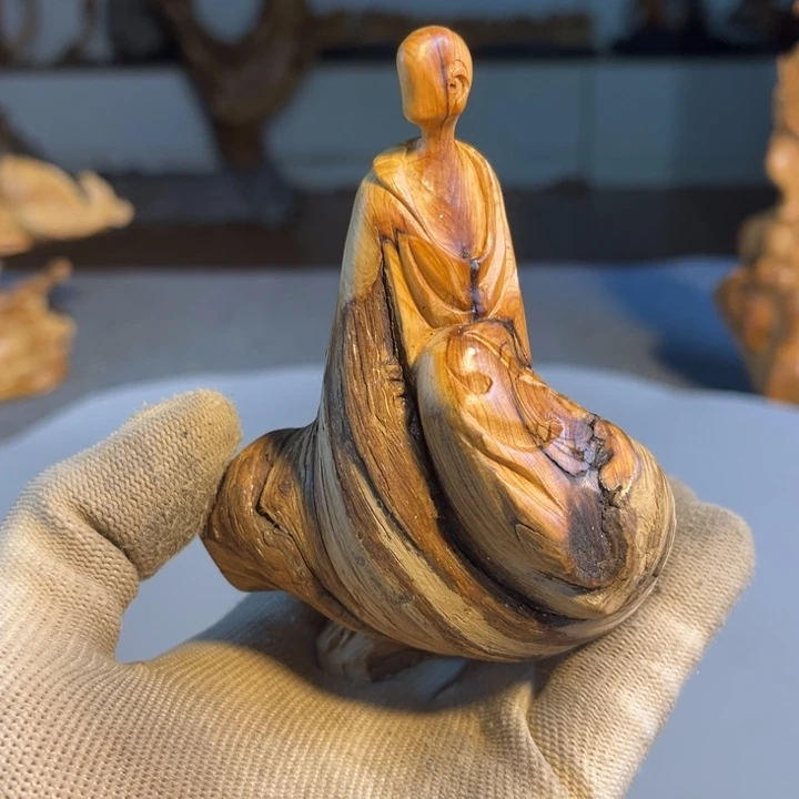 柏木（崖柏）根雕工艺摆件