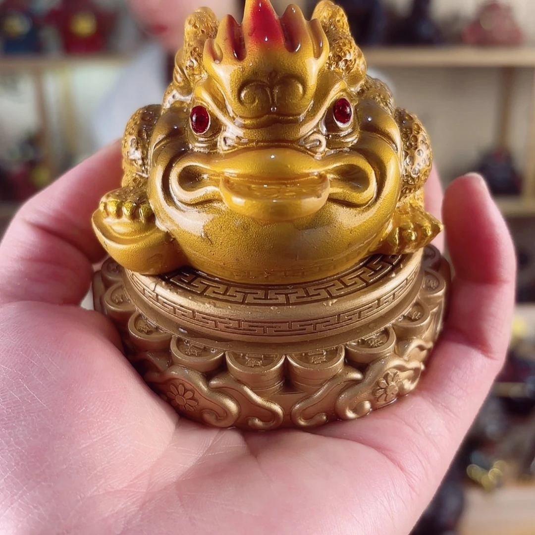 紫砂茶宠紫陶树脂茶宠摆件