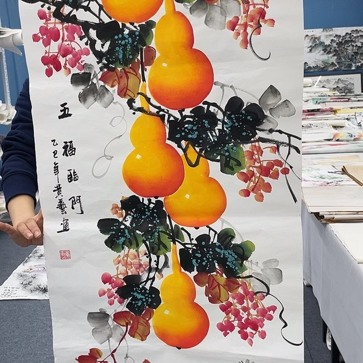 国画纯手绘国画作品