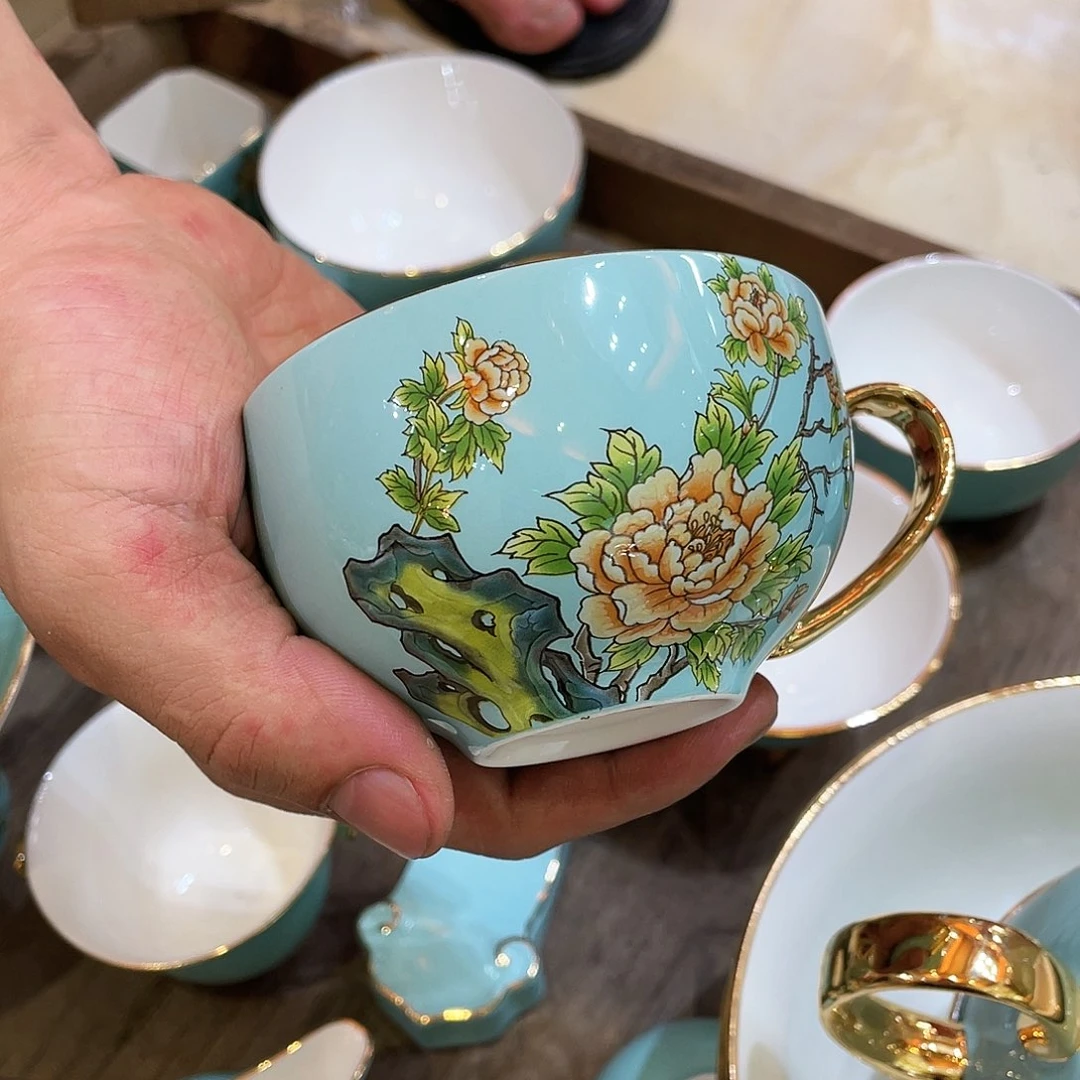 瓷片甜****虫陶瓷餐具套装包邮正品