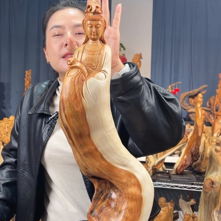 柏木（崖柏）随型摆件