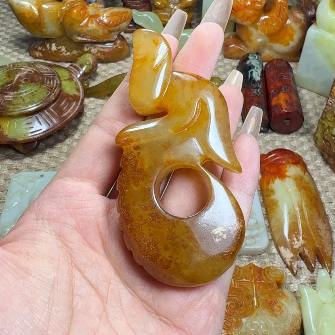 吊坠白玉菩提挂件