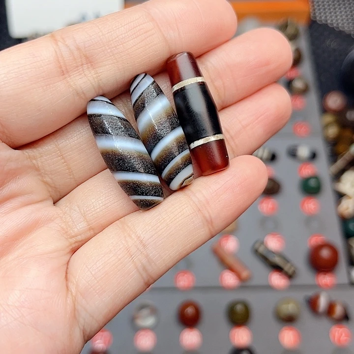 未镶嵌玛瑙/玉髓珠宝半成品༺****