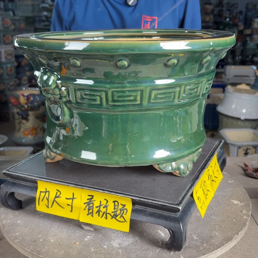 一风堂石湾花盆 内29*17