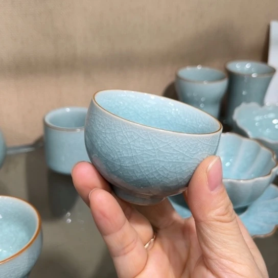 瓷片大宋名窑汝瓷茶具