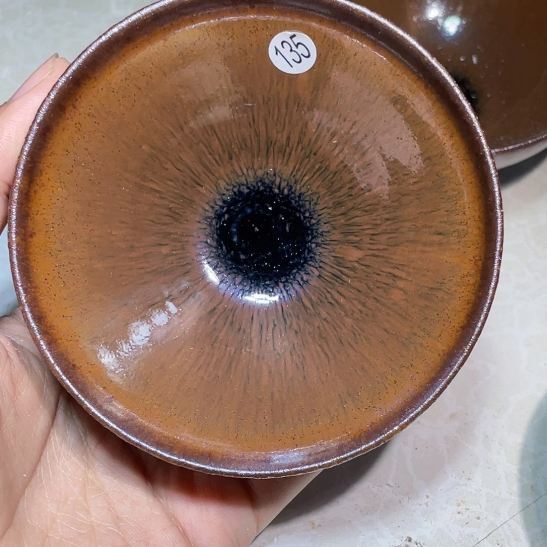 茶盏龙窑柴烧建盏135