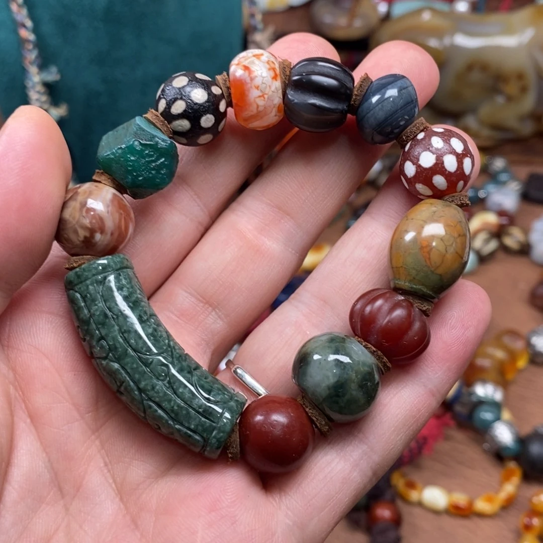 未镶嵌手链玛瑙/玉髓